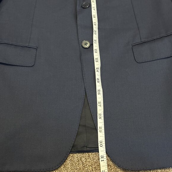 Canali Blazer Mens It 50 | US 40 100% Wool Sports Coat Rothman Union SQ NYC - Picture 3 of 15